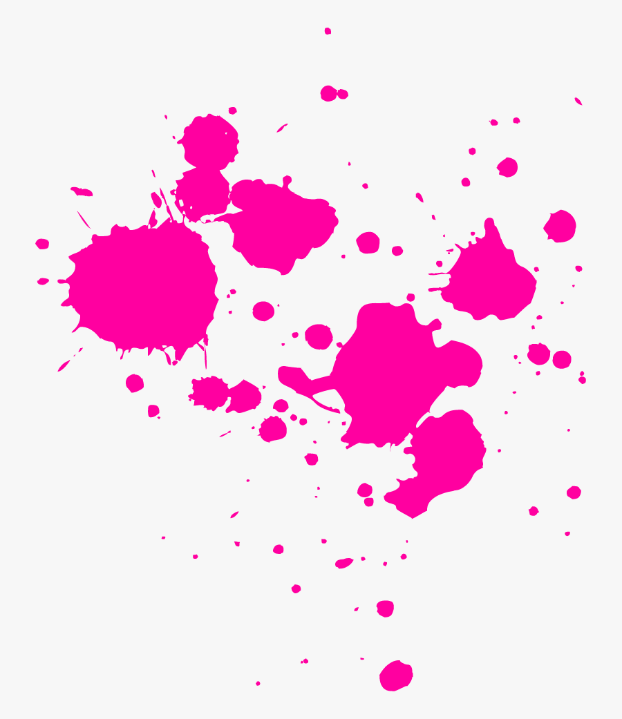 #paint #spot #splat #splatter #art #spray #water #color - Paint Splatter Png, Transparent Clipart