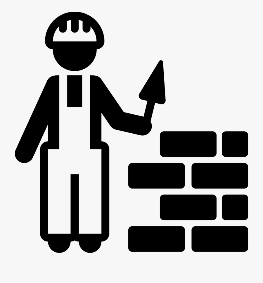 Construction Worker - Construction Worker Icon, Transparent Clipart