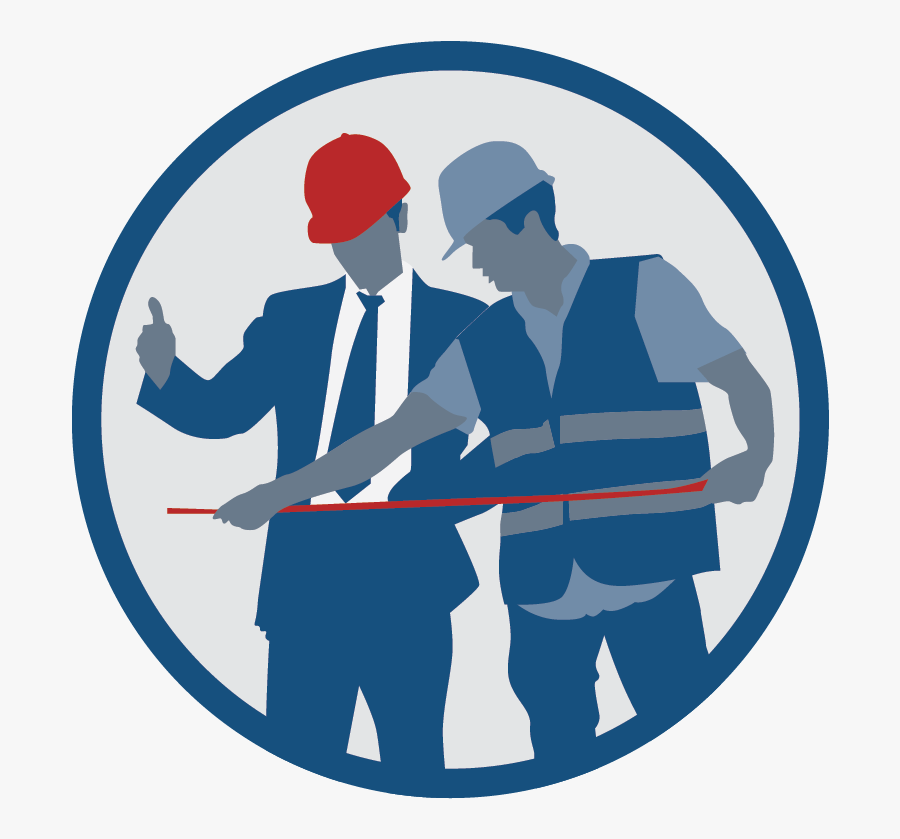 Construction Worker Silhouette Png, Transparent Clipart