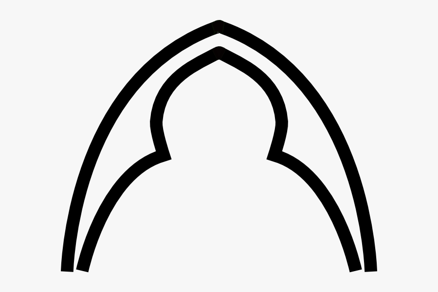 Minnesota Vikings Clipart - Gothic Arch Shape, Transparent Clipart