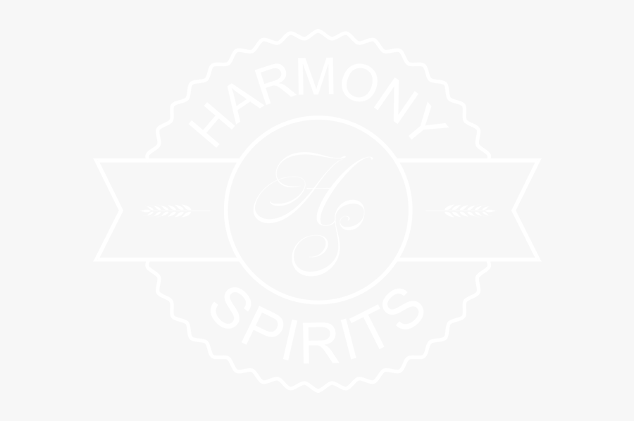 Harmony, Spirits, Distillery, Gin, Whiskey, Rum, Vodka, - Johns Hopkins Logo White, Transparent Clipart