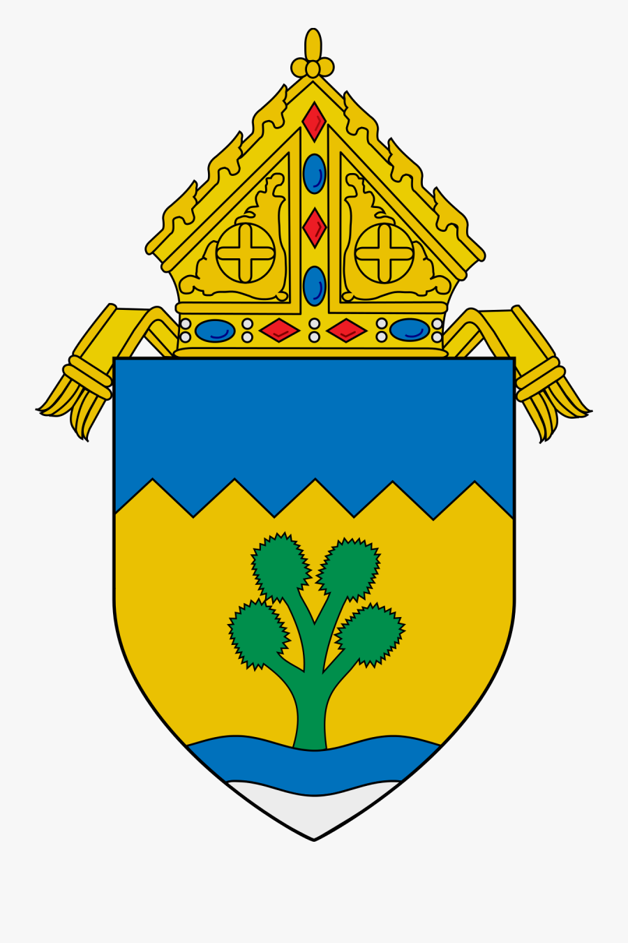 Roman Catholic Diocese Of Las Vegas - Roman Catholic Diocese Of Charlotte Logo, Transparent Clipart