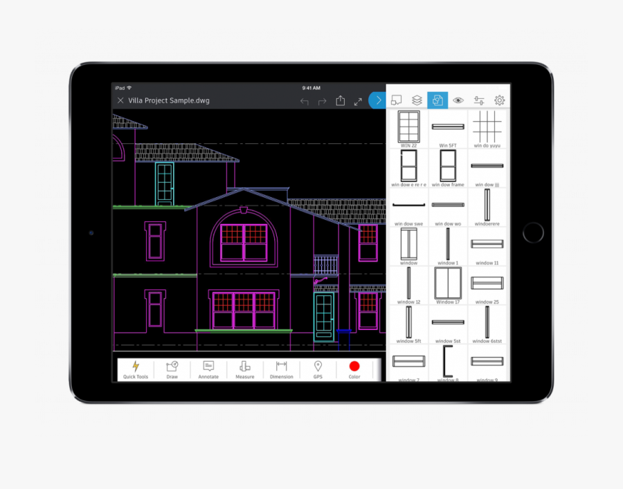 Clip Art For Architects And Construction - Autocad Mobile, Transparent Clipart