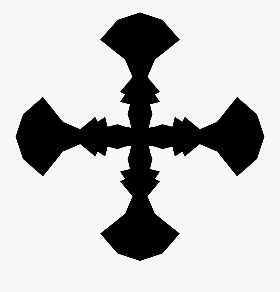 Christian Cross Crosses In Heraldry Computer Icons - Heraldic Cross Clip Art, Transparent Clipart