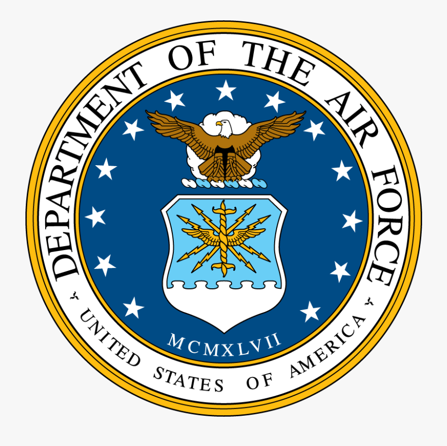 Air Force Seal - Seal Of The United States Air Force, Transparent Clipart