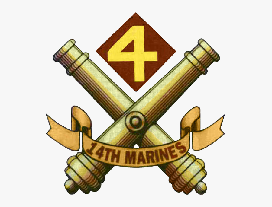 14th Marine Regiment United States Png Logo - 14th Marines, Transparent Clipart