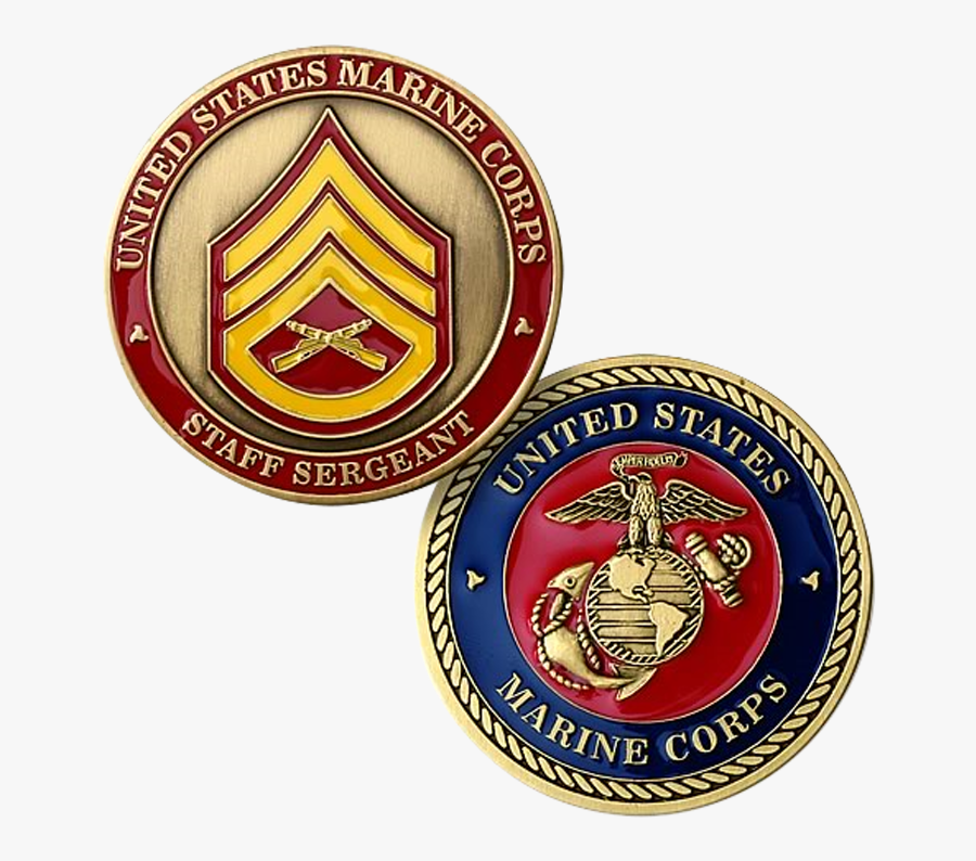 Transparent Marine Corps Clipart - Marine Corps Corporal Coin, Transparent Clipart