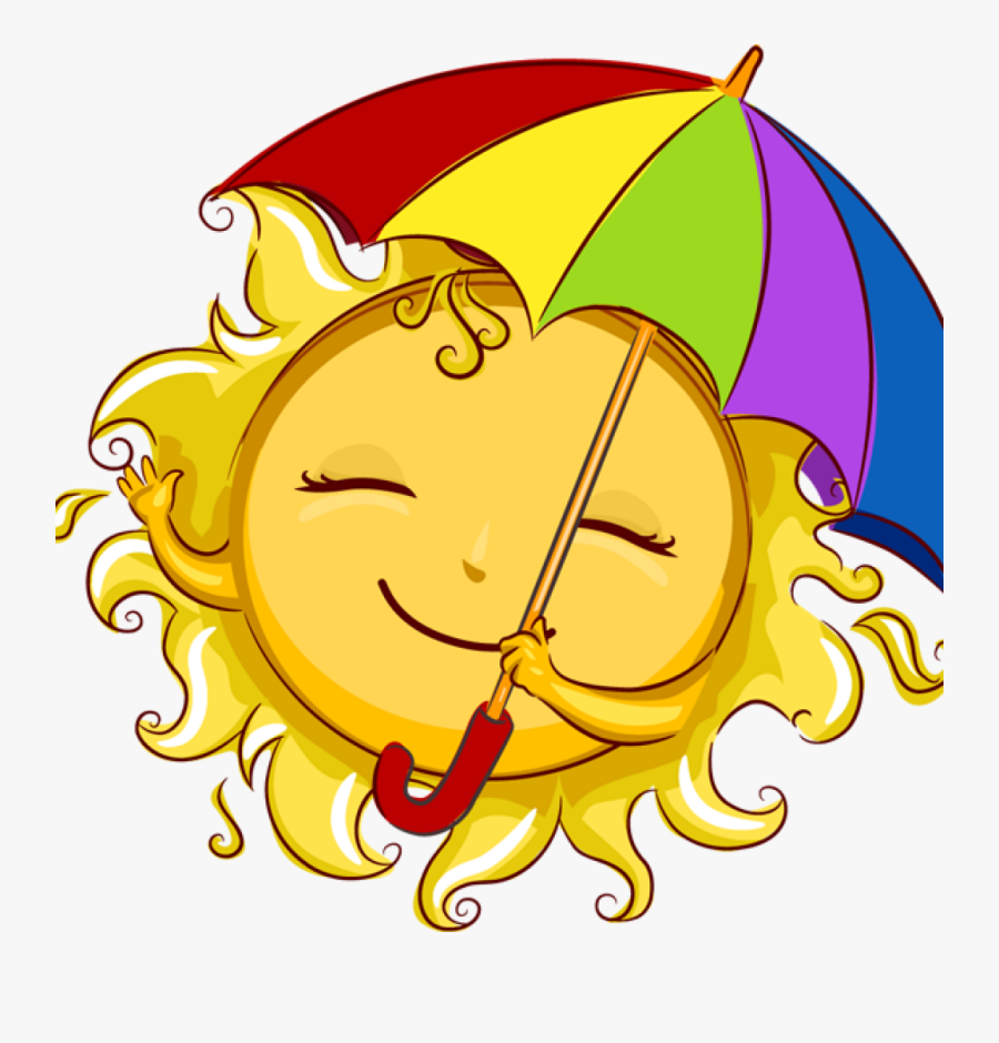 Clip Art Free Hatenylo Com Web Design - Sun With Umbrella Clipart, Transparent Clipart
