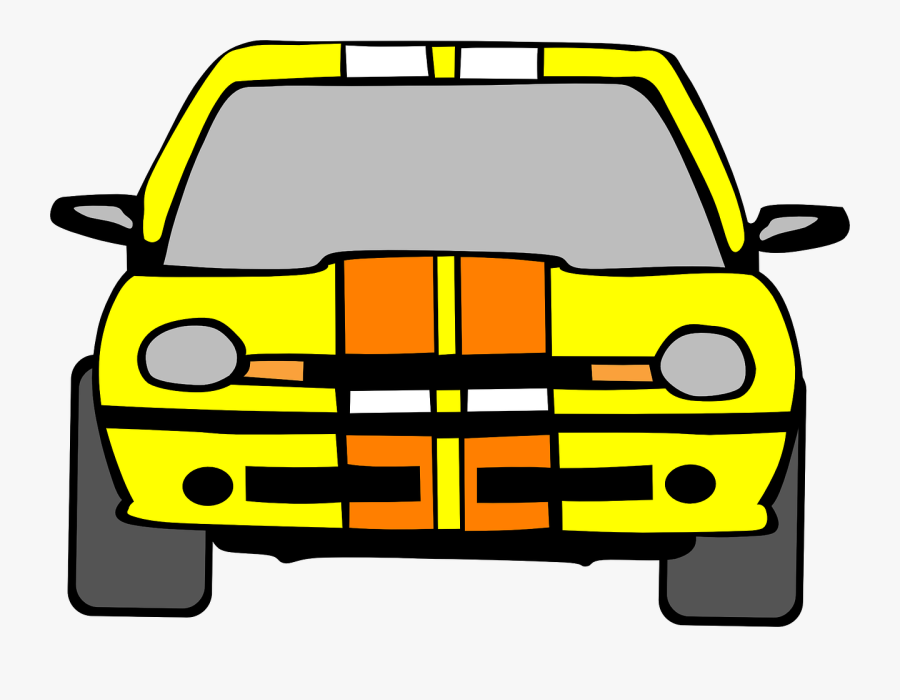 Taxi Cab Car Free Picture - Car Front View Clipart, Transparent Clipart