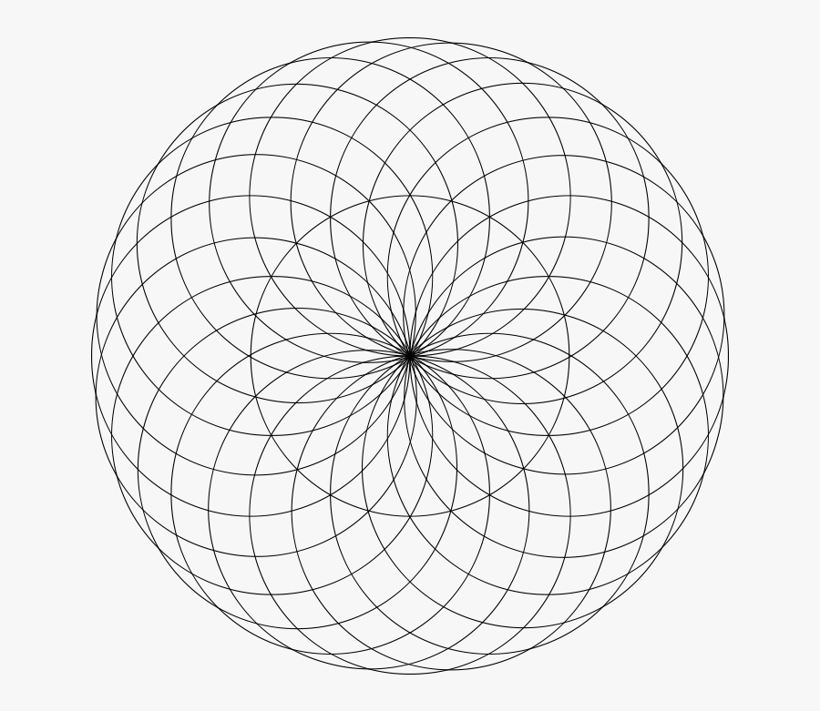 Eyeball Of A Globe - Sacred Geometry Torus, Transparent Clipart