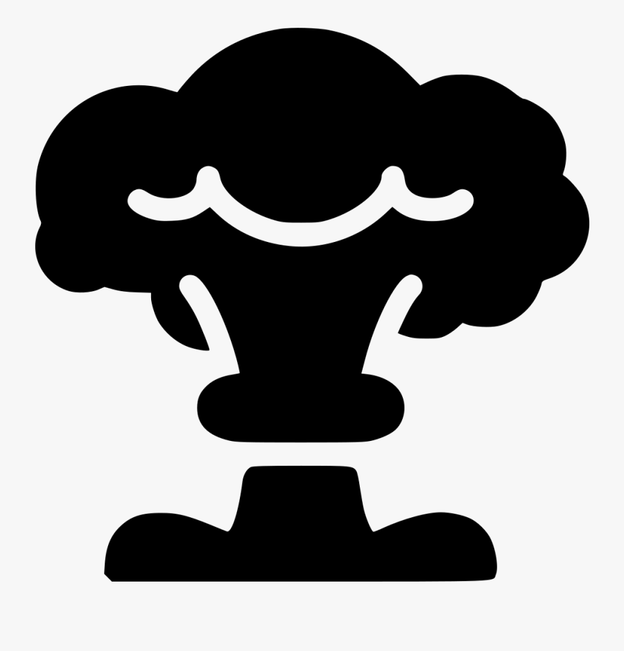 Mushroom Cloud - Mushroom Cloud Icon Png, Transparent Clipart