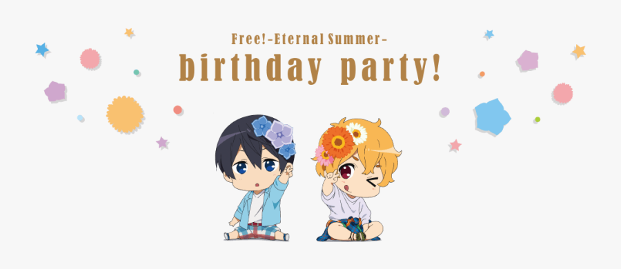 Eternal Summer Birthday Party ^^ Happy Birthday Nagisa-chan - Free Eternal Summer Chibi, Transparent Clipart