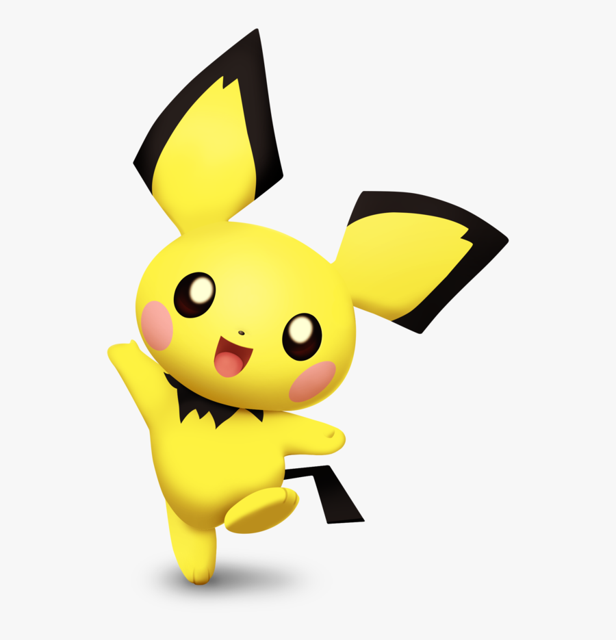 Pichu Smash Ultimate Png, Transparent Clipart