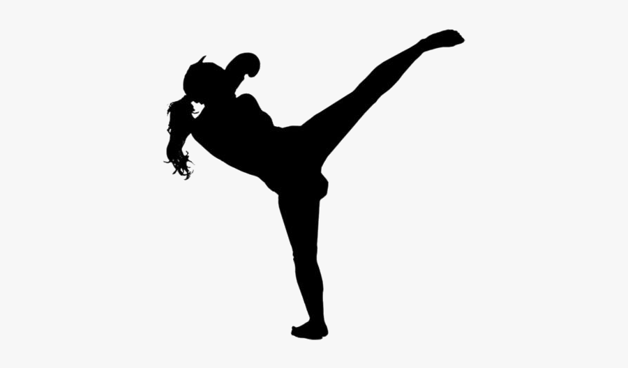 Female Kick Boxing Png Image Clipart - Kung Fu, Transparent Clipart