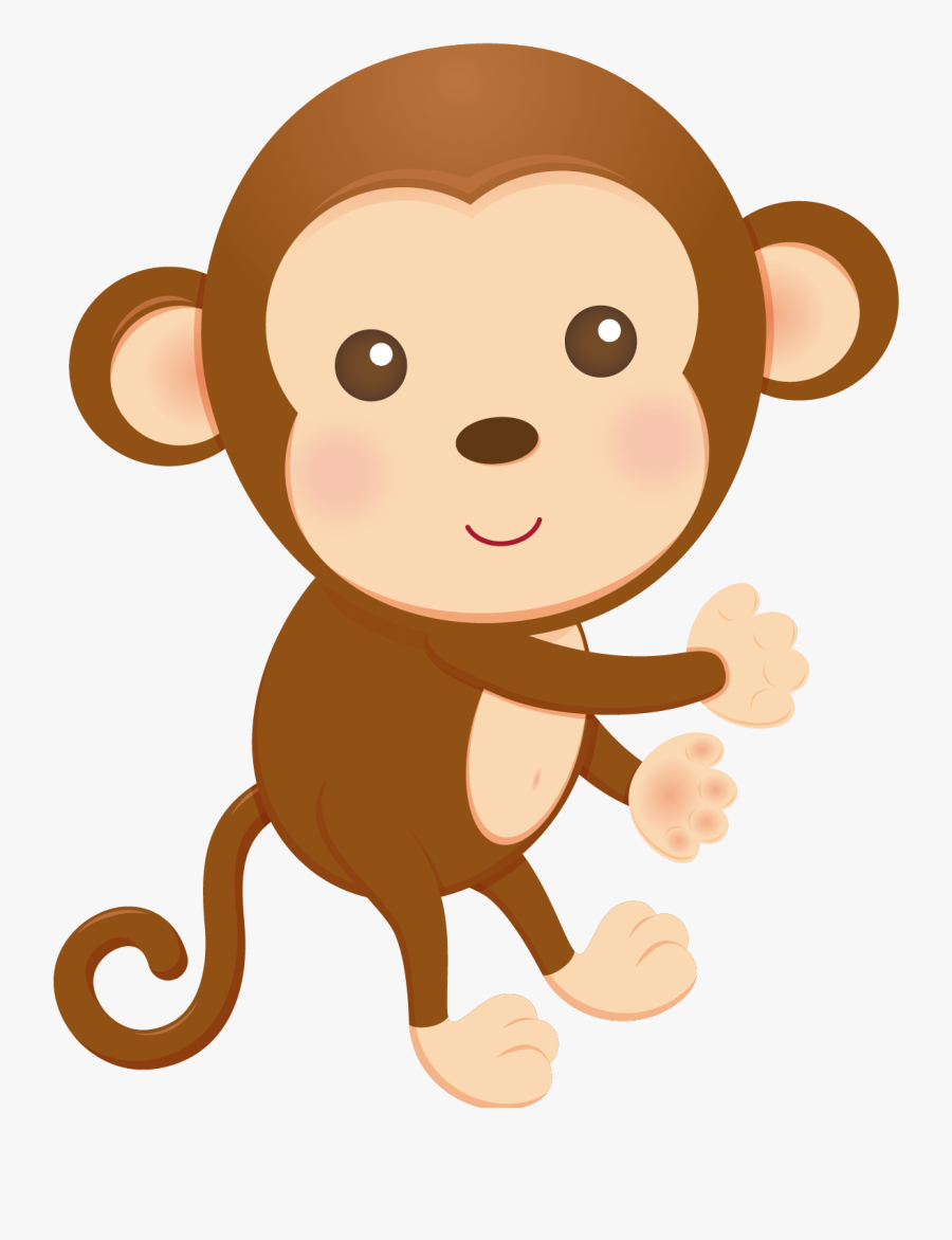 Red Monkey Clip Art At Clker - Monkey Clip Art For Kids, Transparent Clipart