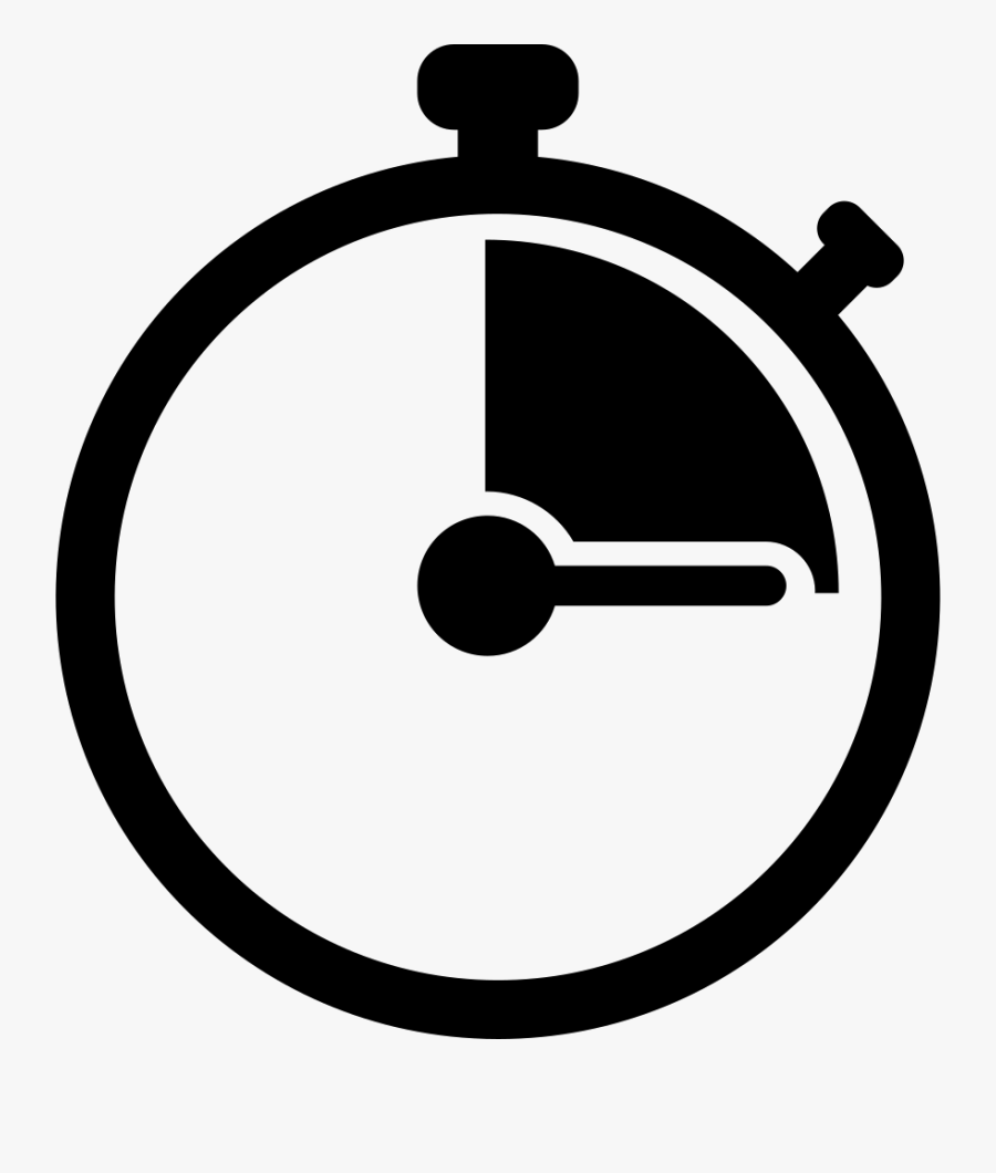 Svg Png Icon Free - Transparent Background Stopwatch Icon, Transparent Clipart