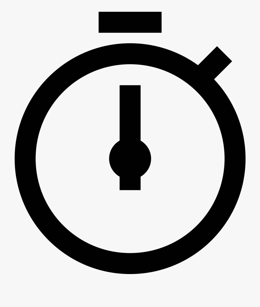 A Stopwatch Is Something That Ticks And Is Handheld - Timer Clipart, Transparent Clipart