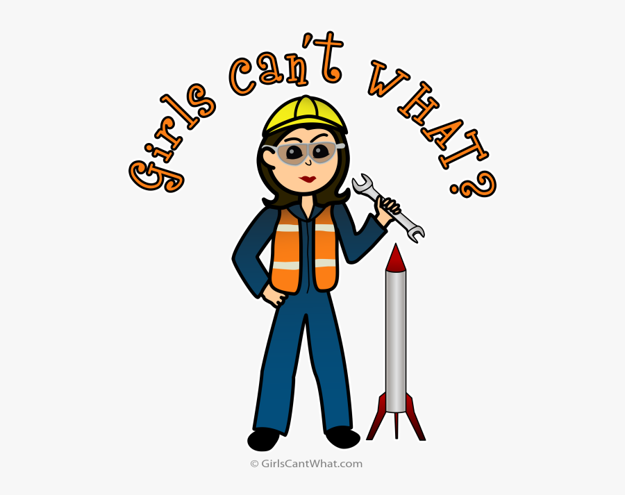 Happy Women Engineers Day, Transparent Clipart