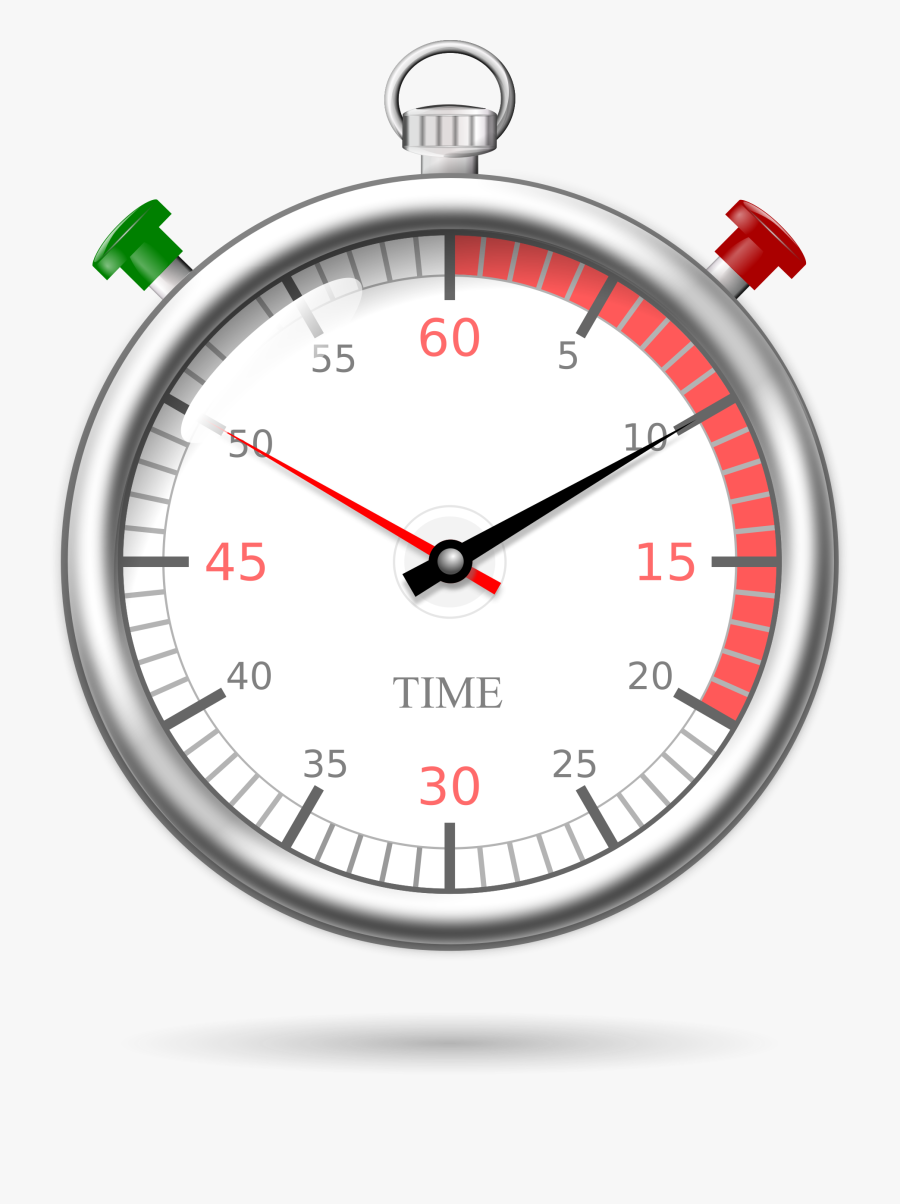 Chronometer Vector Clipart Image - Clock, Transparent Clipart