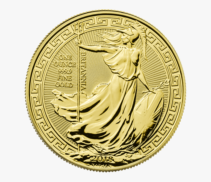 Britannia 2018 Oriental Border 1 Oz Gold Coin - Britannia 2019 Oriental Border 1 Oz Gold Coin, Transparent Clipart