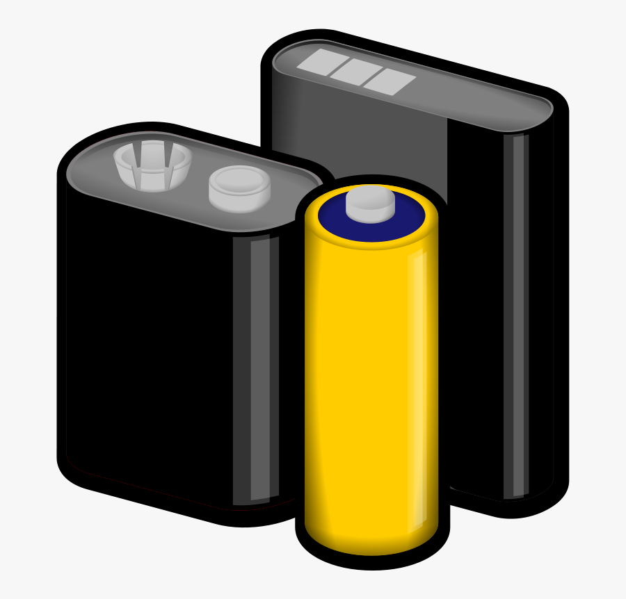 Batteries - Battery Clipart, Transparent Clipart