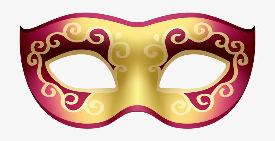 Mask,masque,pink,clip Art,costume,mardi - Carnival Mask Vector, Transparent Clipart