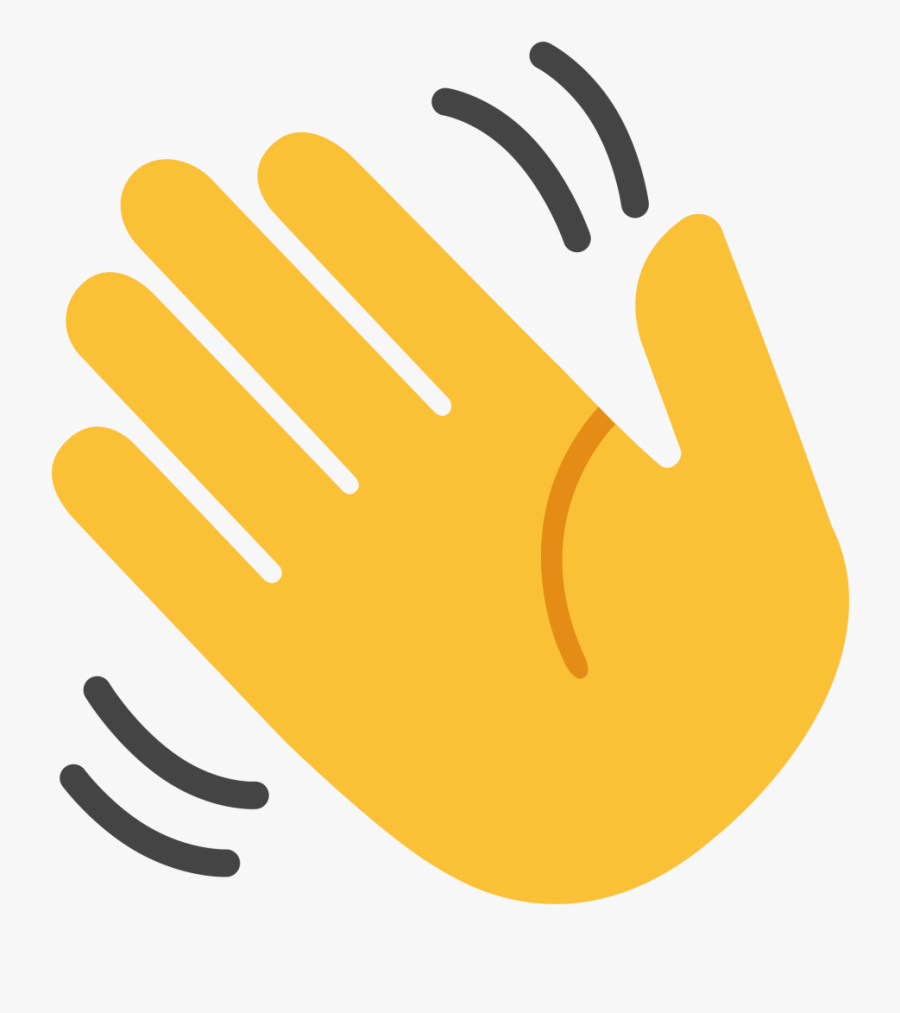 Goodbye Png Image Free Download - Hand Wave Emoji Png, Transparent Clipart