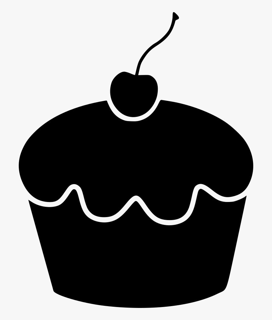 Download Birthday Cake Computer Icons Clip Art - Cupcake With Candle Svg , Free Transparent Clipart ...