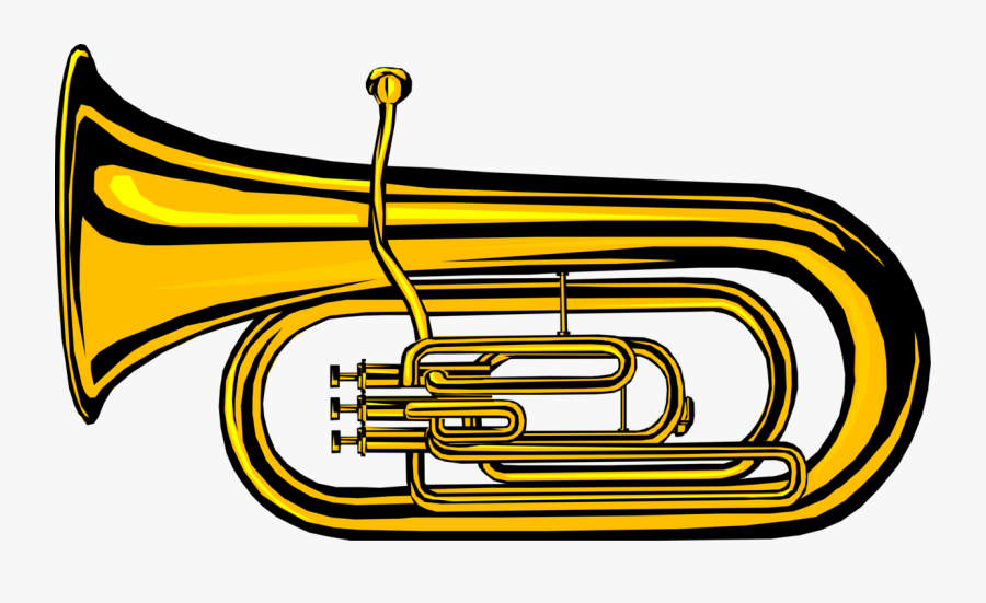 Download Vector Illustration Of Tuba Large Brass Low-pitched , Free ...