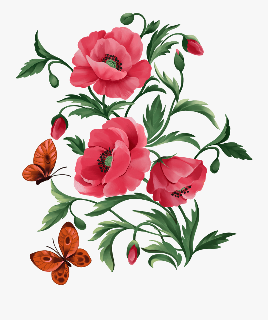 Common Peony, Transparent Clipart