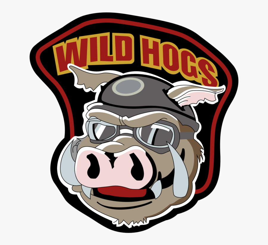 Wild Hogs Biker Gang Insignia By Pointingmonkey - Wild Hogs Back Patch, Transparent Clipart