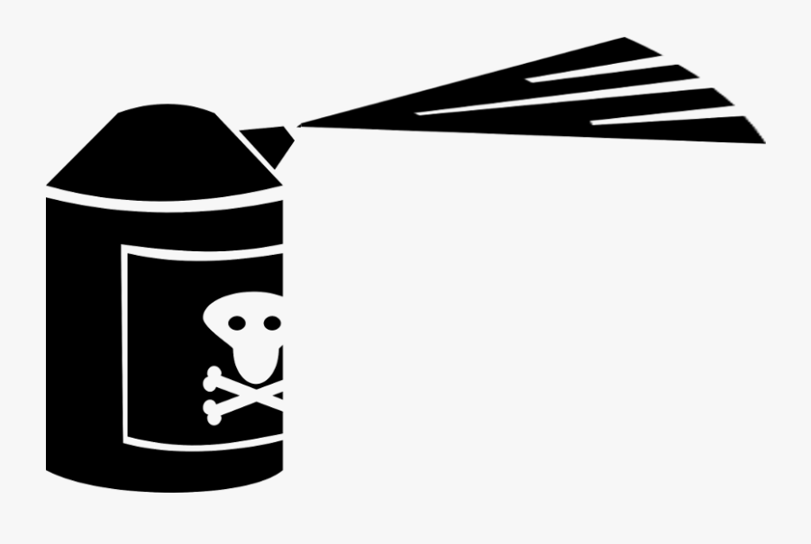 Spray Bottle Filled With Poison - Do Not Overuse Pesticides, Transparent Clipart