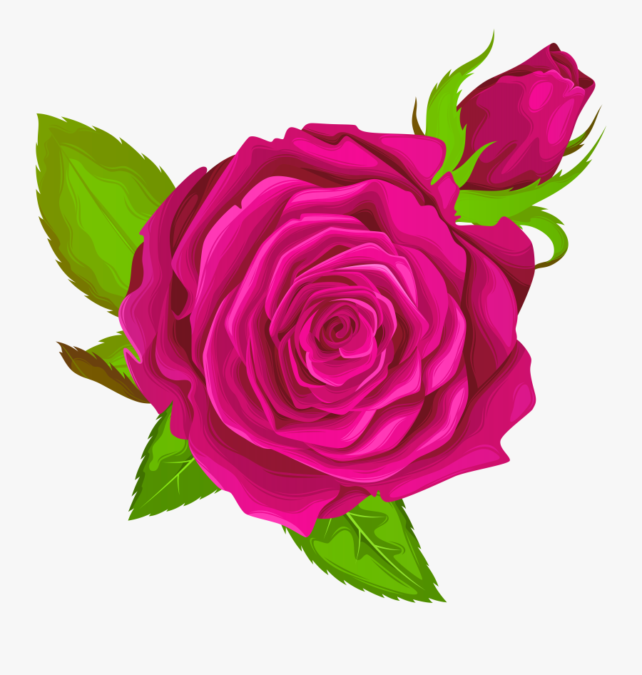 Rose Decoration Png, Transparent Clipart