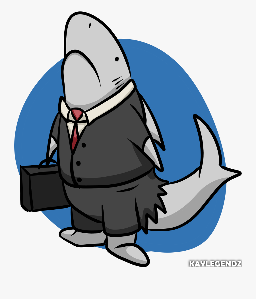 Business Shark By Kaylegendz Business Shark By Kaylegendz - Cartoon ...