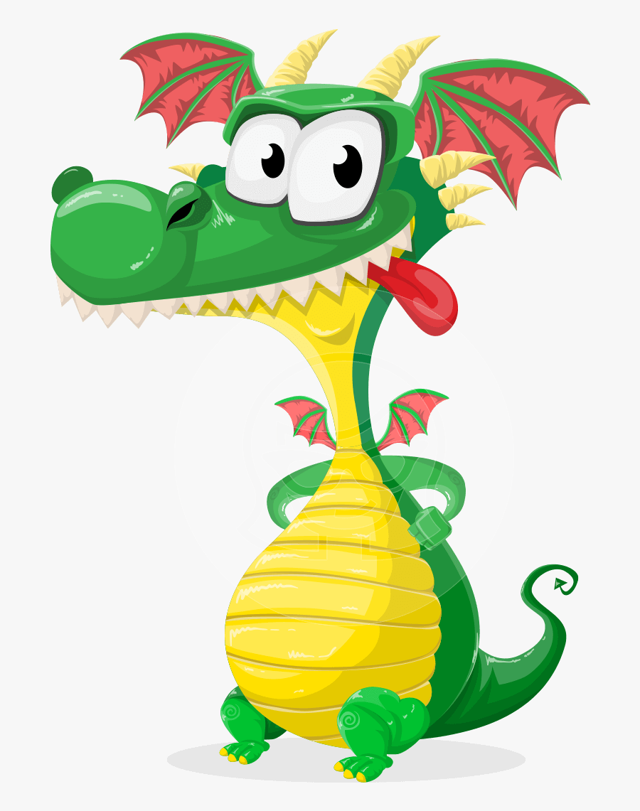 Cartoon,clip Figure - Cute Dragon Png Logo, Transparent Clipart