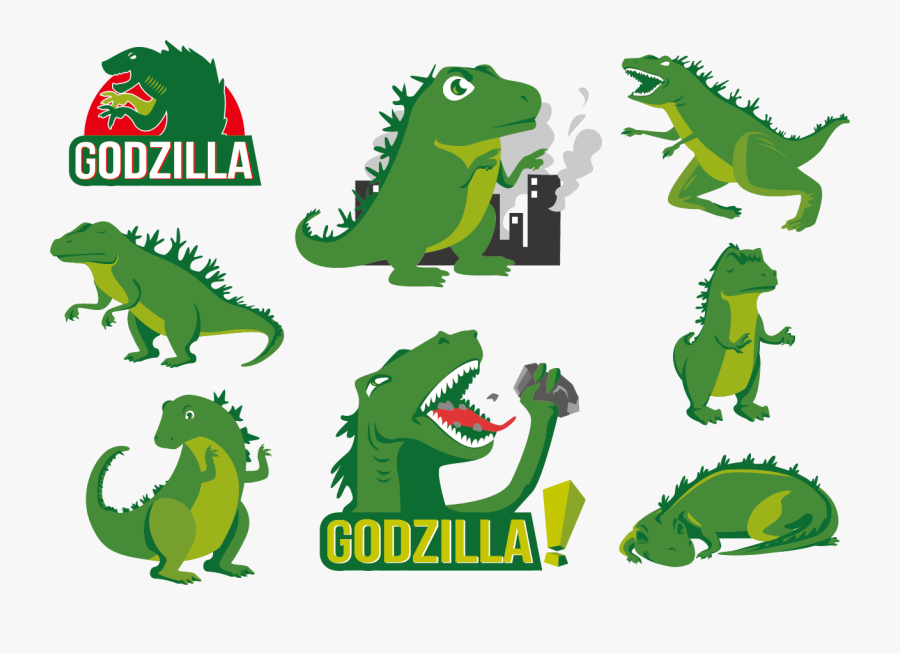 Godzilla - Godzilla Monsters Cartoon, Transparent Clipart