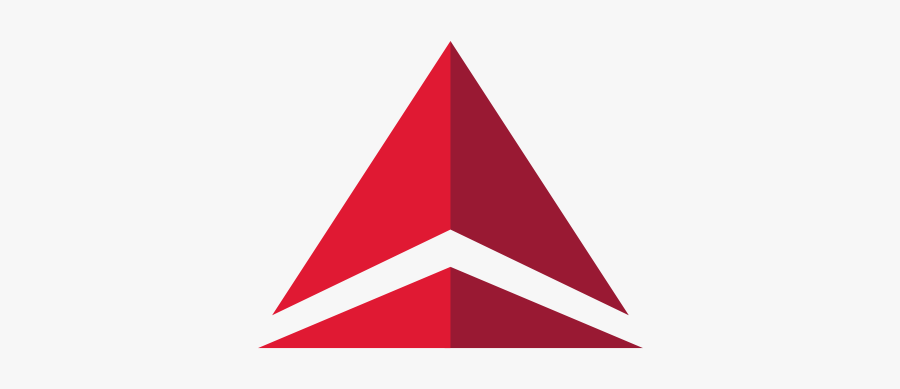 Red Logo Arrow Clipart Best - Symbol Delta Airlines Logo, Transparent Clipart