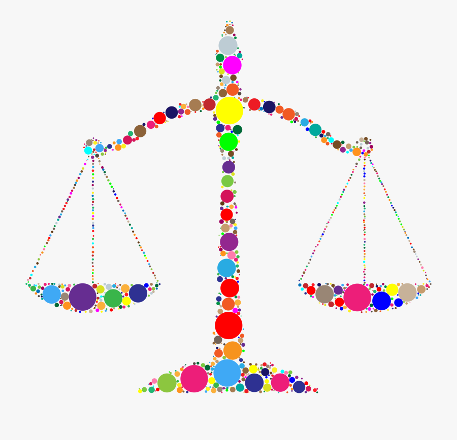 Transparent Scales Of Justice Png - Cool Scales Of Justice, Transparent Clipart