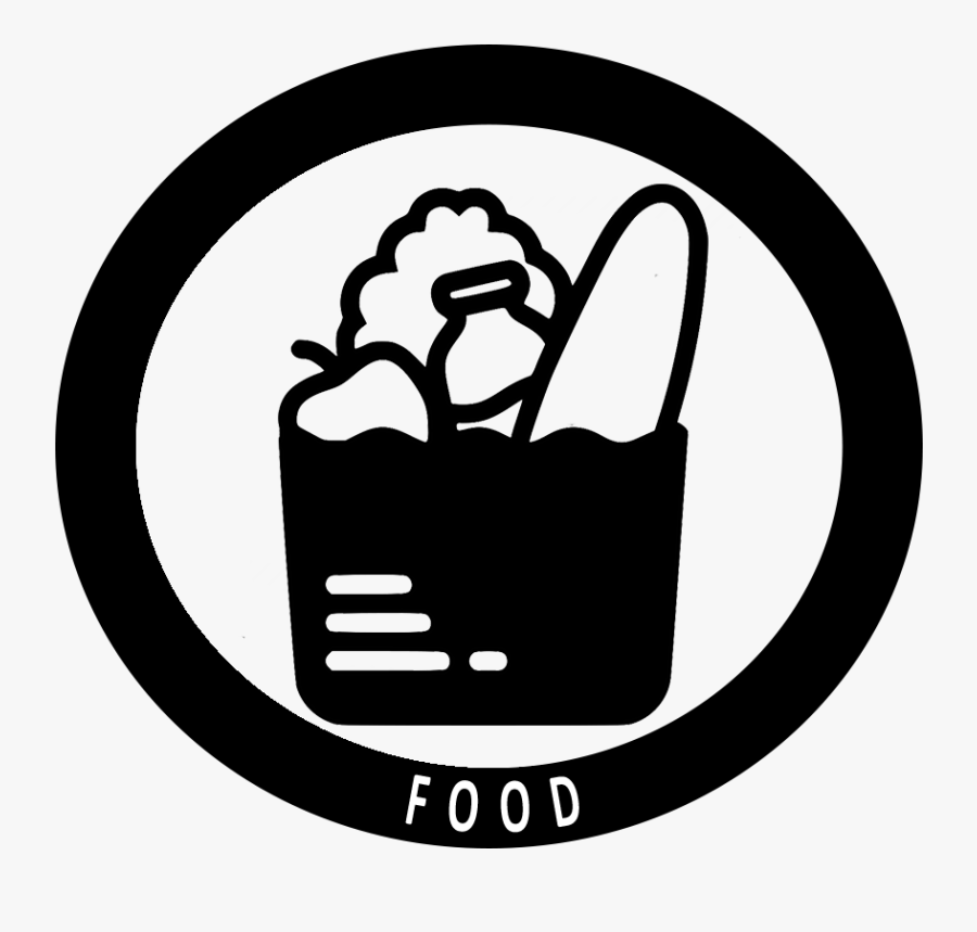 Grocery Bag Icon Png, Transparent Clipart