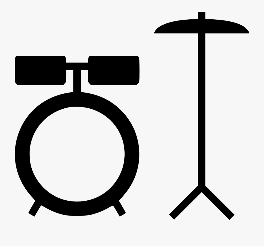 Drum Set Instrument Rock, Transparent Clipart