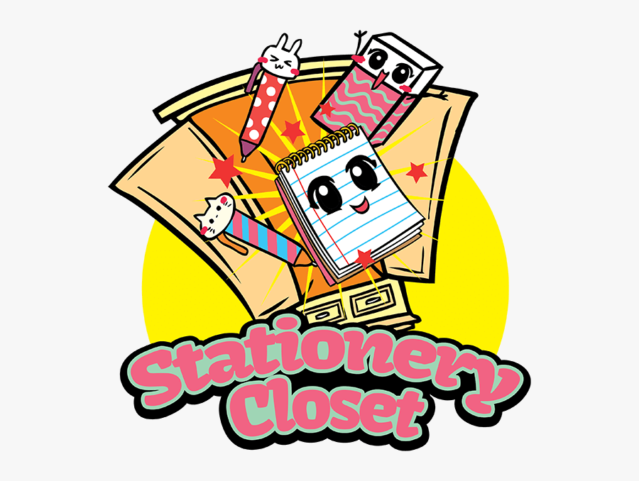 Stationery Closet - Stationery Cartoon, Transparent Clipart