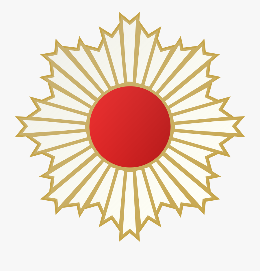 Order Of The Rising Sun Png, Transparent Clipart