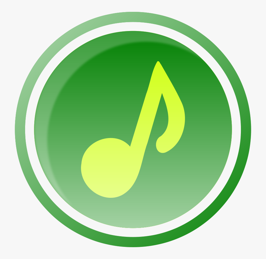 Grass,area,text - Music Icon Green, Transparent Clipart