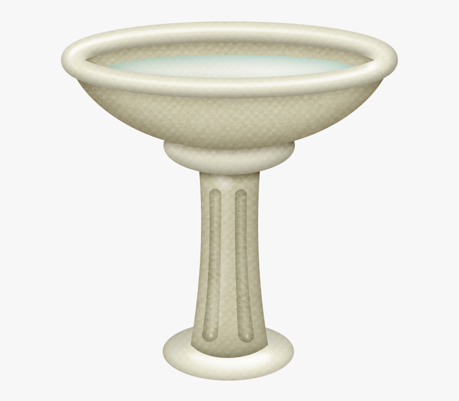 Transparent Birdbath Clipart - Fountain, Transparent Clipart