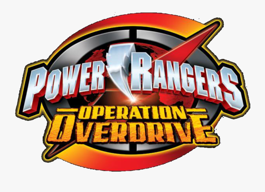 Power Rangers Operation Overdrive Logo - Power Rangers, Transparent Clipart