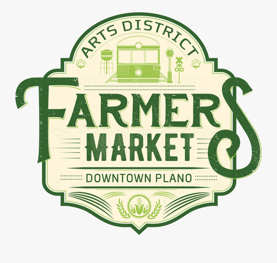 Farmers Market Logo, Transparent Clipart