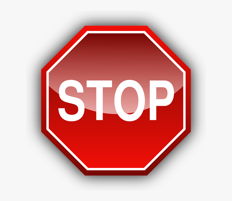 Stop With Transparent Background, Transparent Clipart