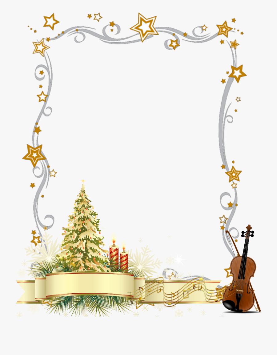 #christmas #openindraw #transparentbackground #music - Transparent Background Christmas Frames, Transparent Clipart