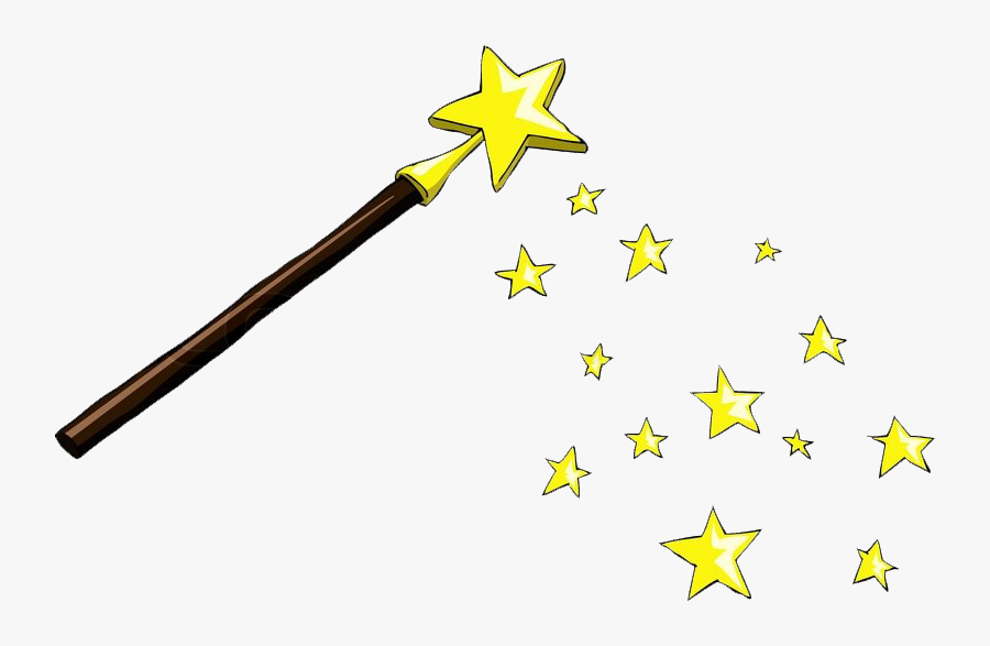 Cartoon Magic Wand , Free Transparent Clipart - ClipartKey