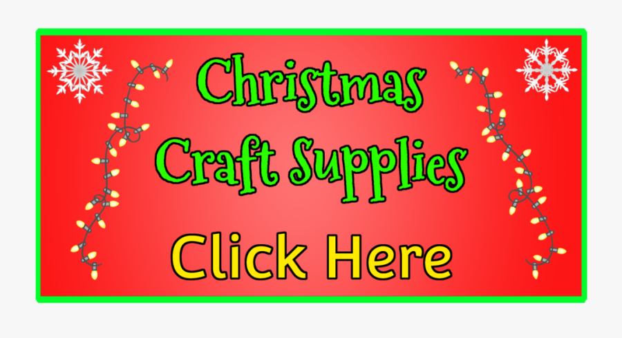 Christmas Craft Button2 - Graphic Design, Transparent Clipart